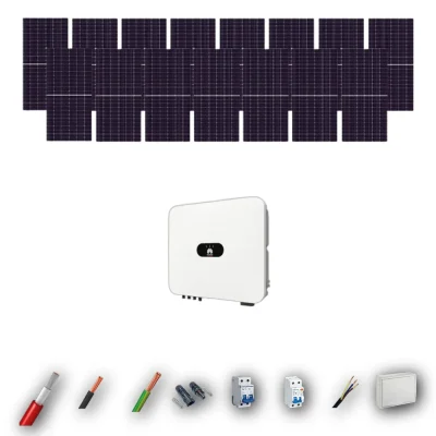 Kit Solar Autoconsumo Huawei 8kW JA Solar 600Wp 15 Paneles - CuencaSolar