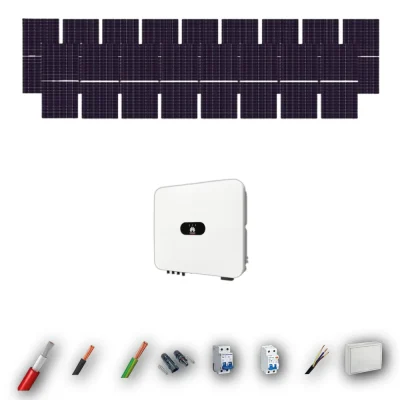 Kit Solar Autoconsumo Huawei 8kW JA Solar 600Wp 17 Paneles - CuencaSolar