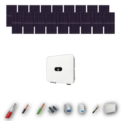 Kit Solar Autoconsumo Huawei 8kW JA Solar 600Wp 18 Paneles - CuencaSolar