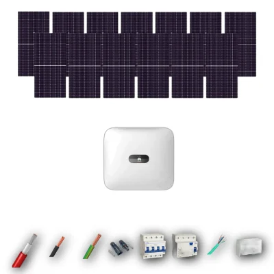 Kit Solar Trifasico Autoconsumo Huawei 6kW JA Solar 600Wp 13 Paneles - CuencaSolar