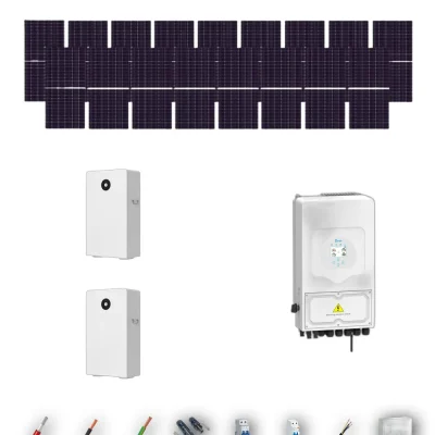 [TRINA630-RANGE-20260924] Kit Solar Aislada Deye 10kW Trina Solar 630Wp 2xBatería Deye 16kWh 17 Paneles - CuencaSolar