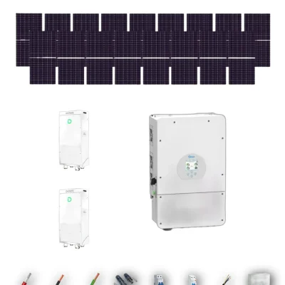 [TRINA630-RANGE-20260924] Kit Solar Aislada Deye 10kW Trina Solar 630Wp 2xBatería Dyness 16kWh 17 Paneles - CuencaSolar