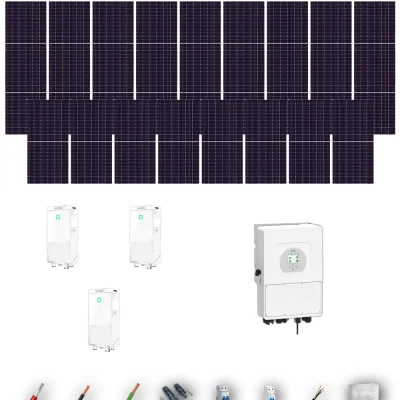 [TRINA630-RANGE-20260924] Kit Solar Aislada Deye 16kW Trina Solar 630Wp 3xBatería Dyness 16kWh 26 Paneles - CuencaSolar