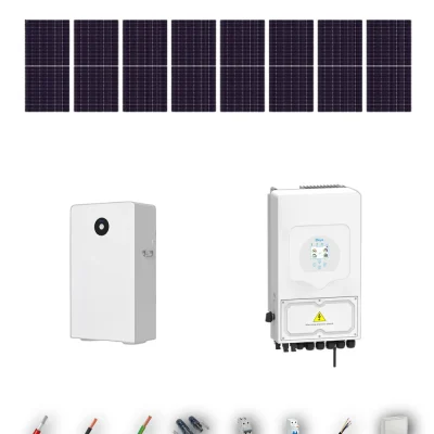 [TRINA630-RANGE-20260924] Kit Solar Aislada Deye 6kW Trina Solar 630Wp Batería Deye 16kWh 8 Paneles - CuencaSolar