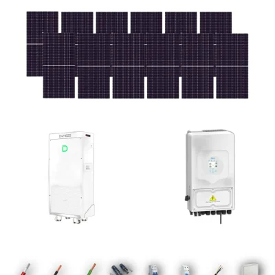 [TRINA630-RANGE-20260924] Kit Solar Aislada Deye 8kW Trina Solar 630Wp Batería Dyness 16kWh 12 Paneles - CuencaSolar