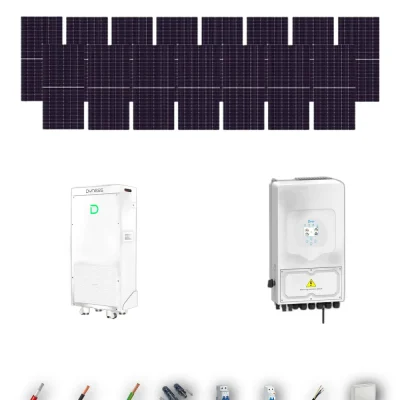 [TRINA630-RANGE-20260924] Kit Solar Aislada Deye 8kW Trina Solar 630Wp Batería Dyness 16kWh 15 Paneles - CuencaSolar