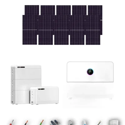 [TRINA630-RANGE-20260924] Kit Solar Aislada GoodWe Trina Solar 630Wp N-Type Bifacial ESA EHA 5 kW 1 Batería GoodWe Lynx D G2 8,3 kWh 8.32 kWh Monofásico 10 Paneles - CuencaSolar