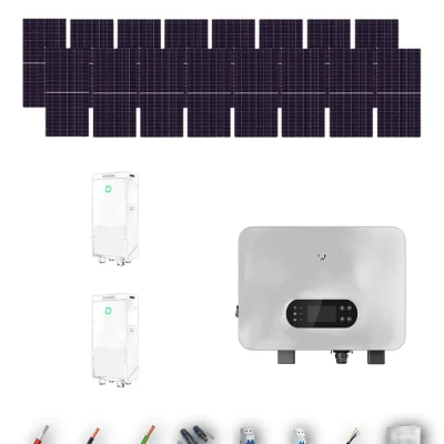 [TRINA630-RANGE-20260924] Kit Solar Aislada GoodWe Trina Solar 630Wp N-Type Bifacial ES Uniq 8 kW 2 Baterías Dyness PowerBrick Plus 32.14 kWh Monofásico 16 Paneles - CuencaSolar