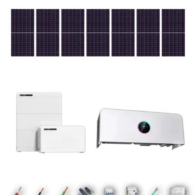 [TRINA630-RANGE-20260924] Kit Solar Aislada GoodWe Trina Solar 630Wp N-Type Bifacial ESA ETA 5 kW 1 Batería GoodWe Lynx D G2 5,1 kWh 5.12 kWh Trifásico 7 Paneles - CuencaSolar