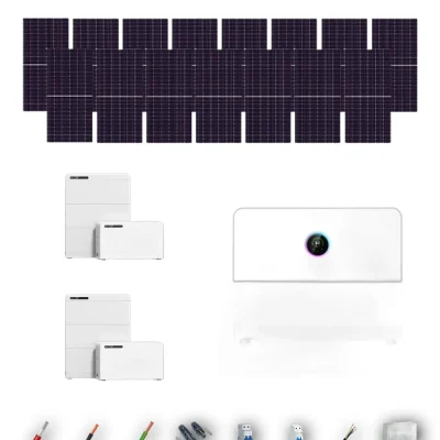 [TRINA630-RANGE-20260924] Kit Solar Aislada GoodWe Trina Solar 630Wp N-Type Bifacial ESA EHA 8 kW 2 Baterías GoodWe Lynx D G2 5,1 kWh 10.24 kWh Monofásico 15 Paneles - CuencaSolar