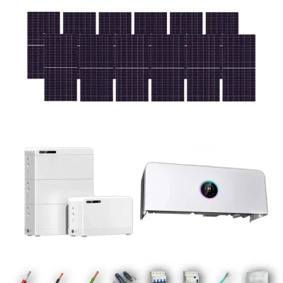 [TRINA630-RANGE-20260924] Kit Solar Aislada GoodWe Trina Solar 630Wp N-Type Bifacial ESA ETA 6 kW 1 Batería GoodWe Lynx D G2 8,3 kWh 8.32 kWh Trifásico 12 Paneles - CuencaSolar