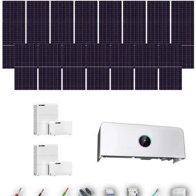 [TRINA630-RANGE-20260924] Kit Solar Aislada GoodWe Trina Solar 630Wp N-Type Bifacial ESA ETA 12 kW 2 Baterías GoodWe Lynx D G2 8,3 kWh 16.64 kWh Trifásico 23 Paneles - CuencaSolar