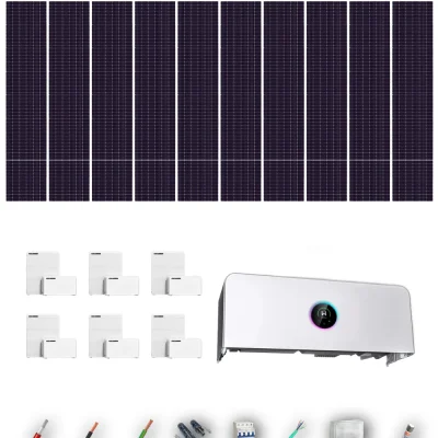 [TRINA630-RANGE-20260924] Kit Solar Aislada GoodWe Trina Solar 630Wp N-Type Bifacial ESA ETA 29.999 kW 6 Baterías GoodWe Lynx D G2 5,1 kWh 30.72 kWh Trifásico 60 Paneles - CuencaSolar