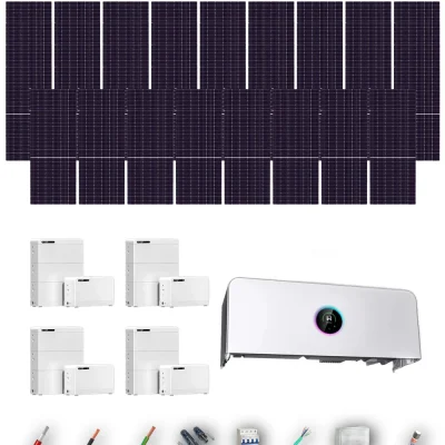 [TRINA630-RANGE-20260924] Kit Solar Aislada GoodWe Trina Solar 630Wp N-Type Bifacial ESA ETA 29.999 kW 4 Baterías GoodWe Lynx D G2 8,3 kWh 33.28 kWh Trifásico 52 Paneles - CuencaSolar