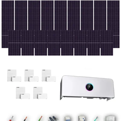 [TRINA630-RANGE-20260924] Kit Solar Aislada GoodWe Trina Solar 630Wp N-Type Bifacial ESA ETA 25 kW 5 Baterías GoodWe Lynx D G2 5,1 kWh 25.6 kWh Trifásico 44 Paneles - CuencaSolar