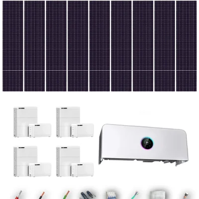 [TRINA630-RANGE-20260924] Kit Solar Aislada GoodWe Trina Solar 630Wp N-Type Bifacial ESA ETA 29.999 kW 4 Baterías GoodWe Lynx D G2 8,3 kWh 33.28 kWh Trifásico 54 Paneles - CuencaSolar