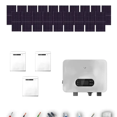 [TRINA630-RANGE-20260924] Kit Solar Aislada GoodWe Trina Solar 630Wp N-Type Bifacial ES Uniq 10 kW 3 Baterías GoodWe Lynx U G3 15 kWh Monofásico 19 Paneles - CuencaSolar