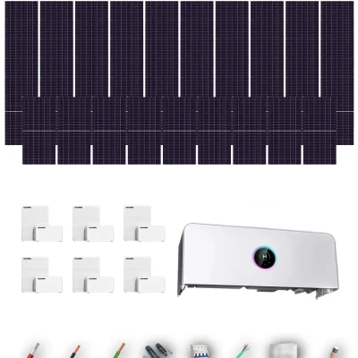 [TRINA630-RANGE-20260924] Kit Solar Aislada GoodWe Trina Solar 630Wp N-Type Bifacial ESA ETA 29.999 kW 6 Baterías GoodWe Lynx D G2 5,1 kWh 30.72 kWh Trifásico 59 Paneles - CuencaSolar