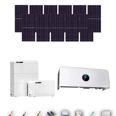 [TRINA630-RANGE-20260924] Kit Solar Aislada GoodWe Trina Solar 630Wp N-Type Bifacial ESA ETA 6 kW 1 Batería GoodWe Lynx D G2 8,3 kWh 8.32 kWh Trifásico 11 Paneles - CuencaSolar