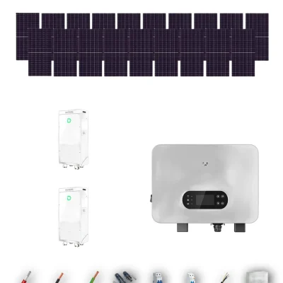 [TRINA630-RANGE-20260924] Kit Solar Aislada GoodWe Trina Solar 630Wp N-Type Bifacial ES Uniq 10 kW 2 Baterías Dyness PowerBrick Plus 32.14 kWh Monofásico 19 Paneles - CuencaSolar