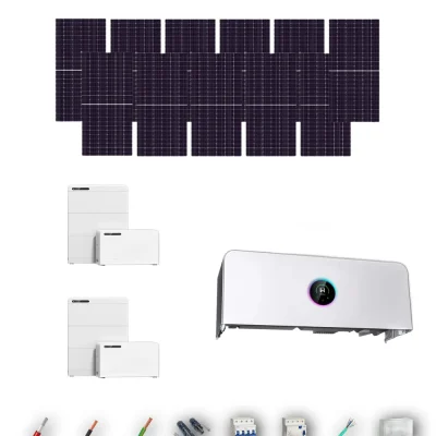 [TRINA630-RANGE-20260924] Kit Solar Aislada GoodWe Trina Solar 630Wp N-Type Bifacial ESA ETA 6 kW 2 Baterías GoodWe Lynx D G2 5,1 kWh 10.24 kWh Trifásico 11 Paneles - CuencaSolar