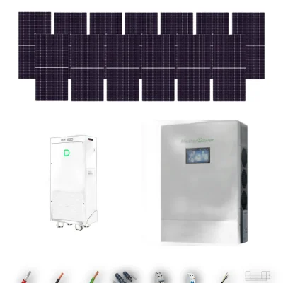 [TRINA630-RANGE-20260924] Kit Solar Aislada MasterPower 6kW Trina Solar 630Wp Batería Dyness 16kWh 13 Paneles - CuencaSolar