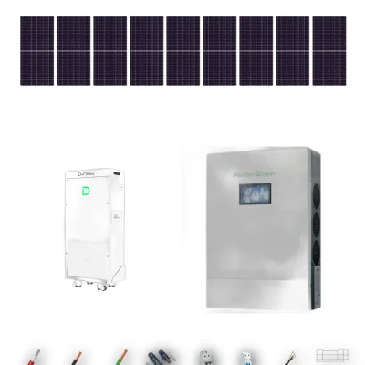 [TRINA630-RANGE-20260924] Kit Solar Aislada MasterPower 6kW Trina Solar 630Wp Batería Dyness 16kWh 9 Paneles - CuencaSolar