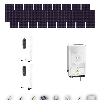 [TRINA630-RANGE-20260924] Kit Solar Autoconsumo Deye 10kW Trina Solar 630Wp 2xBatería Turbo Energy 16kWh 18 Paneles - CuencaSolar