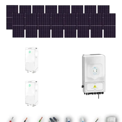 [TRINA630-RANGE-20260924] Kit Solar Autoconsumo Deye 10kW Trina Solar 630Wp 2xBatería Dyness 16kWh 16 Paneles - CuencaSolar