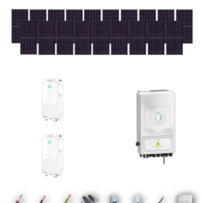 [TRINA630-RANGE-20260924] Kit Solar Autoconsumo Deye 10kW Trina Solar 630Wp 2xBatería Dyness 16kWh 19 Paneles - CuencaSolar