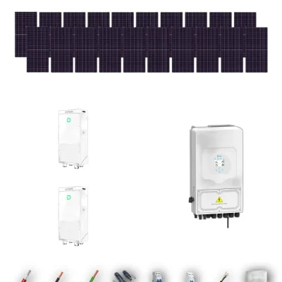 [TRINA630-RANGE-20260924] Kit Solar Autoconsumo Deye 10kW Trina Solar 630Wp 2xBatería Dyness 16kWh 20 Paneles - CuencaSolar