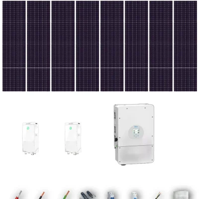 [TRINA630-RANGE-20260924] Kit Solar Autoconsumo Deye 12kW Trina Solar 630Wp 2xBatería Dyness 16kWh 24 Paneles - CuencaSolar