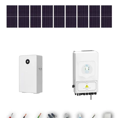 [TRINA630-RANGE-20260924] Kit Solar Autoconsumo Deye 6kW Trina Solar 630Wp Batería Deye 16kWh 9 Paneles - CuencaSolar