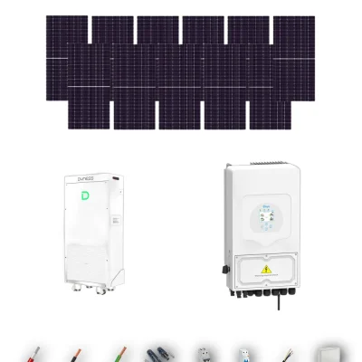 [TRINA630-RANGE-20260924] Kit Solar Autoconsumo Deye 6kW Trina Solar 630Wp Batería Dyness 16kWh 11 Paneles - CuencaSolar