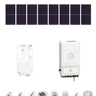 [TRINA630-RANGE-20260924] Kit Solar Autoconsumo Deye 6kW Trina Solar 630Wp Batería Dyness 16kWh 8 Paneles - CuencaSolar