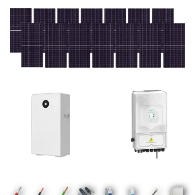 [TRINA630-RANGE-20260924] Kit Solar Autoconsumo Deye 8kW Trina Solar 630Wp Batería Deye 16kWh 14 Paneles - CuencaSolar