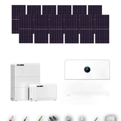 [TRINA630-RANGE-20260924] Kit Solar Autoconsumo GoodWe Trina Solar 630Wp N-Type Bifacial ESA EHA 6 kW 1 Batería GoodWe Lynx D G2 8,3 kWh 8.32 kWh Monofásico 12 Paneles - CuencaSolar