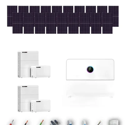 [TRINA630-RANGE-20260924] Kit Solar Autoconsumo GoodWe Trina Solar 630Wp N-Type Bifacial ESA EHA 10 kW 2 Baterías GoodWe Lynx D G2 8,3 kWh 16.64 kWh Monofásico 19 Paneles - CuencaSolar