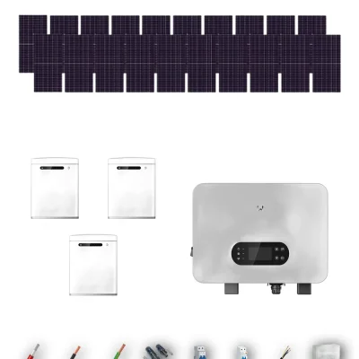 [TRINA630-RANGE-20260924] Kit Solar Autoconsumo GoodWe Trina Solar 630Wp N-Type Bifacial ES Uniq 10 kW 3 Baterías GoodWe Lynx U G3 15 kWh Monofásico 20 Paneles - CuencaSolar