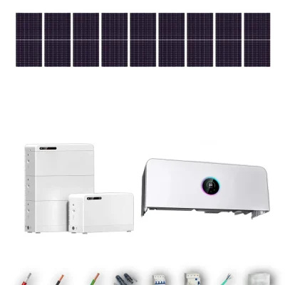[TRINA630-RANGE-20260924] Kit Solar Autoconsumo GoodWe Trina Solar 630Wp N-Type Bifacial ESA ETA 5 kW 1 Batería GoodWe Lynx D G2 8,3 kWh 8.32 kWh Trifásico 9 Paneles - CuencaSolar