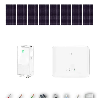 [TRINA630-RANGE-20260924] Kit Solar Autoconsumo GoodWe Trina Solar 630Wp N-Type Bifacial ES G2 5 kW 1 Batería Dyness PowerBrick Plus 16.07 kWh Monofásico 8 Paneles - CuencaSolar