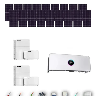 [TRINA630-RANGE-20260924] Kit Solar Autoconsumo GoodWe Trina Solar 630Wp N-Type Bifacial ESA ETA 10 kW 2 Baterías GoodWe Lynx D G2 8,3 kWh 16.64 kWh Trifásico 18 Paneles - CuencaSolar