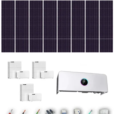 [TRINA630-RANGE-20260924] Kit Solar Autoconsumo GoodWe Trina Solar 630Wp N-Type Bifacial ESA ETA 20 kW 3 Baterías GoodWe Lynx D G2 8,3 kWh 24.96 kWh Trifásico 32 Paneles - CuencaSolar