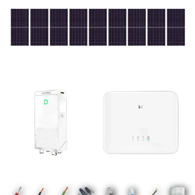 [TRINA630-RANGE-20260924] Kit Solar Autoconsumo GoodWe Trina Solar 630Wp N-Type Bifacial ES G2 5 kW 1 Batería Dyness PowerBrick Plus 16.07 kWh Monofásico 9 Paneles - CuencaSolar