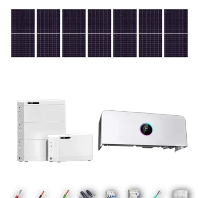 [TRINA630-RANGE-20260924] Kit Solar Autoconsumo GoodWe Trina Solar 630Wp N-Type Bifacial ESA ETA 5 kW 1 Batería GoodWe Lynx D G2 8,3 kWh 8.32 kWh Trifásico 7 Paneles - CuencaSolar