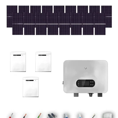 [TRINA630-RANGE-20260924] Kit Solar Autoconsumo GoodWe Trina Solar 630Wp N-Type Bifacial ES Uniq 10 kW 3 Baterías GoodWe Lynx U G3 15 kWh Monofásico 17 Paneles - CuencaSolar