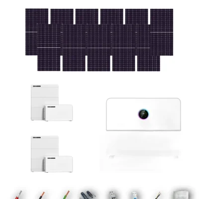 [TRINA630-RANGE-20260924] Kit Solar Autoconsumo GoodWe Trina Solar 630Wp N-Type Bifacial ESA EHA 6 kW 2 Baterías GoodWe Lynx D G2 5,1 kWh 10.24 kWh Monofásico 11 Paneles - CuencaSolar