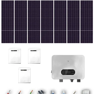 [TRINA630-RANGE-20260924] Kit Solar Autoconsumo GoodWe Trina Solar 630Wp N-Type Bifacial ES Uniq 12 kW 3 Baterías GoodWe Lynx U G3 15 kWh Monofásico 21 Paneles - CuencaSolar