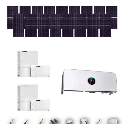 [TRINA630-RANGE-20260924] Kit Solar Autoconsumo GoodWe Trina Solar 630Wp N-Type Bifacial ESA ETA 10 kW 2 Baterías GoodWe Lynx D G2 8,3 kWh 16.64 kWh Trifásico 17 Paneles - CuencaSolar