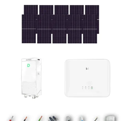 [TRINA630-RANGE-20260924] Kit Solar Autoconsumo GoodWe Trina Solar 630Wp N-Type Bifacial ES G2 5 kW 1 Batería Dyness PowerBrick Plus 16.07 kWh Monofásico 10 Paneles - CuencaSolar